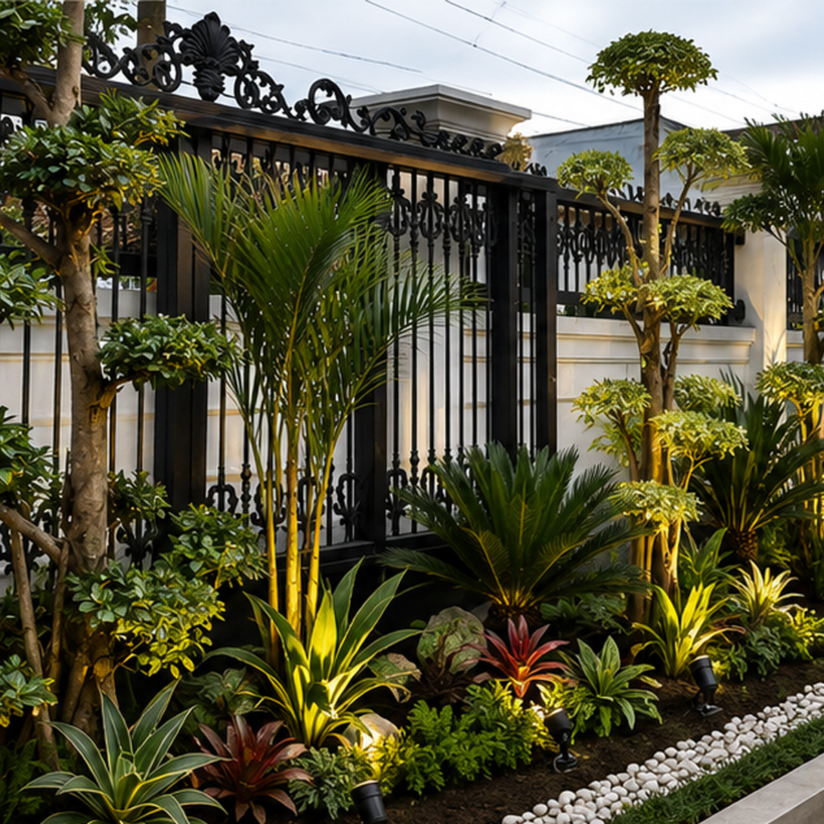 Contoh area santai taman